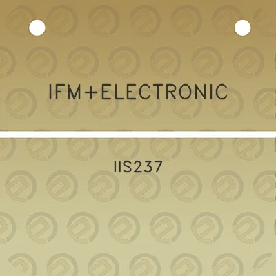 ifmelectronic-iis237