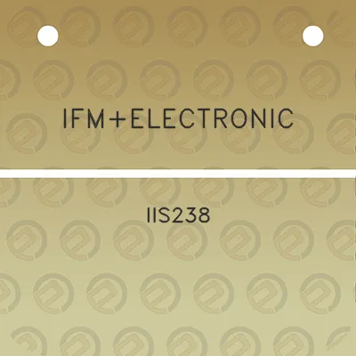 ifmelectronic-iis238