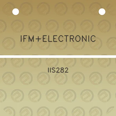 ifmelectronic-iis282