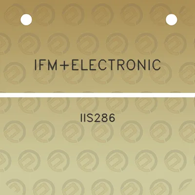 ifmelectronic-iis286