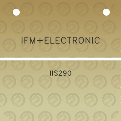 ifmelectronic-iis290