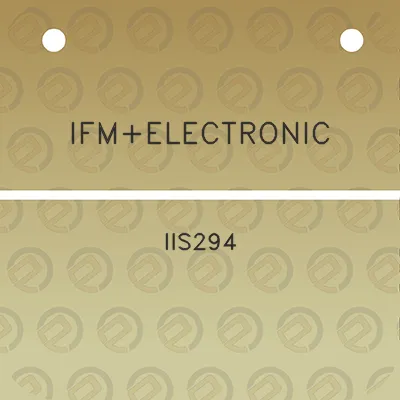 ifmelectronic-iis294