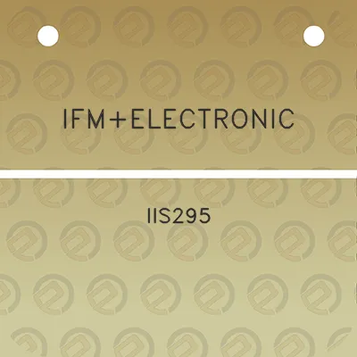 ifmelectronic-iis295