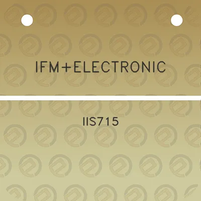 ifmelectronic-iis715