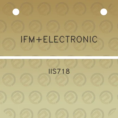 ifmelectronic-iis718