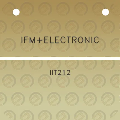 ifmelectronic-iit212