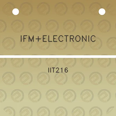 ifmelectronic-iit216