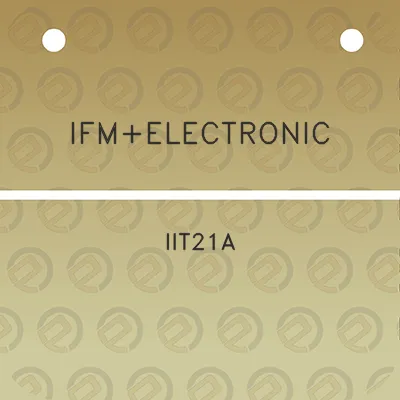 ifmelectronic-iit21a