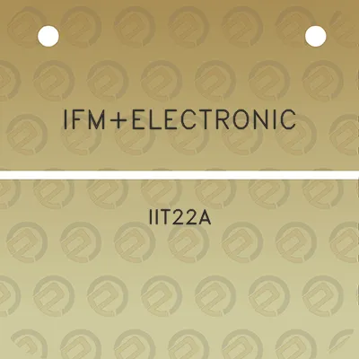 ifmelectronic-iit22a