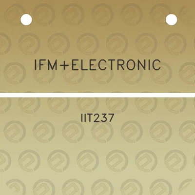 ifmelectronic-iit237