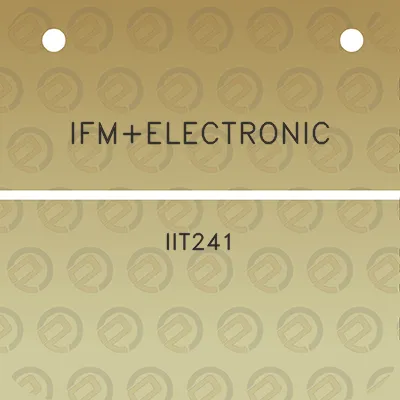 ifmelectronic-iit241