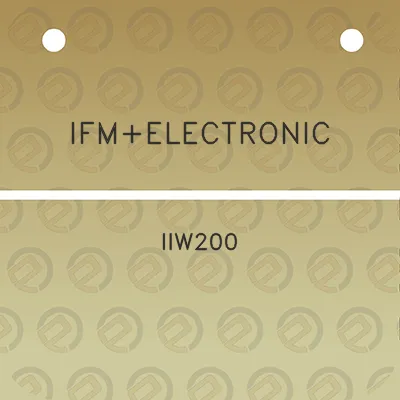 ifmelectronic-iiw200