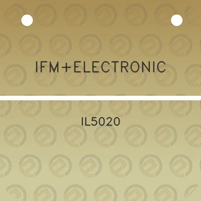 ifmelectronic-il5020