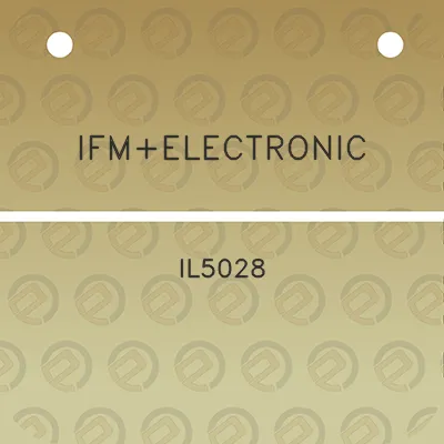 ifmelectronic-il5028