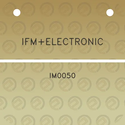 ifmelectronic-im0050