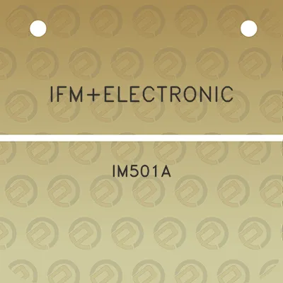 ifmelectronic-im501a