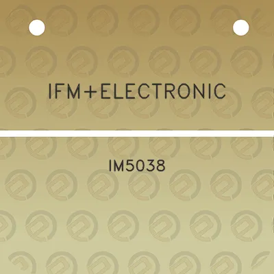 ifmelectronic-im5038