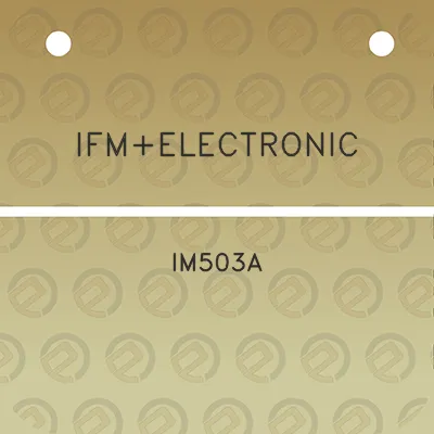 ifmelectronic-im503a