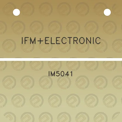 ifmelectronic-im5041