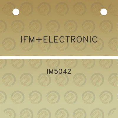 ifmelectronic-im5042