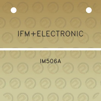 ifmelectronic-im506a