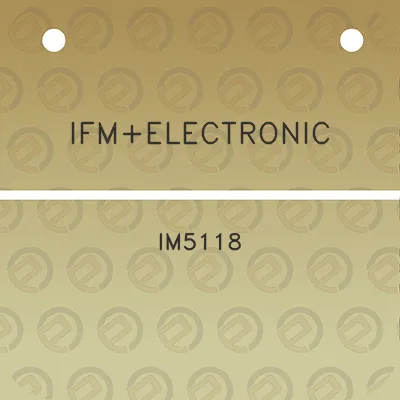 ifmelectronic-im5118