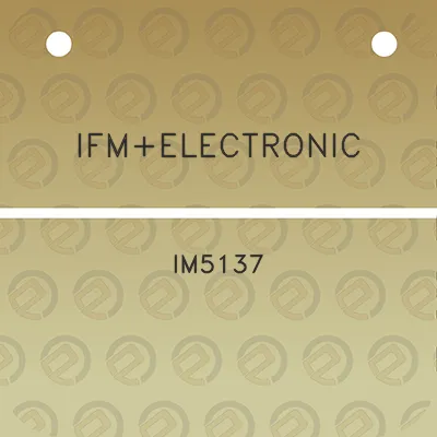 ifmelectronic-im5137