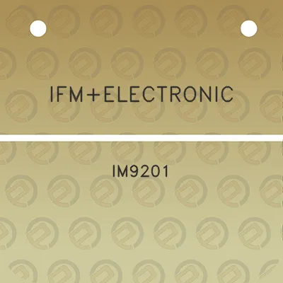 ifmelectronic-im9201