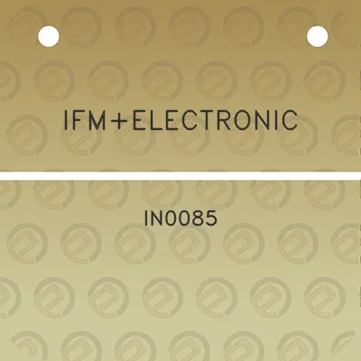 ifmelectronic-in0085