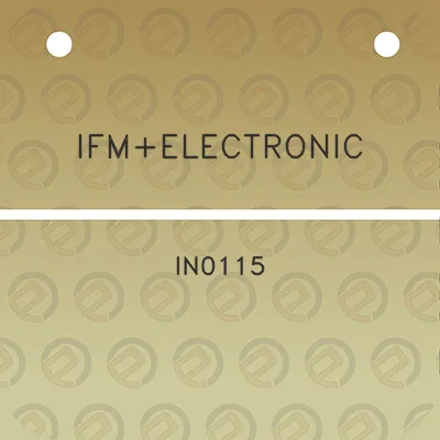 ifmelectronic-in0115