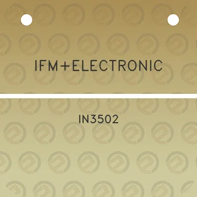 ifmelectronic-in3502