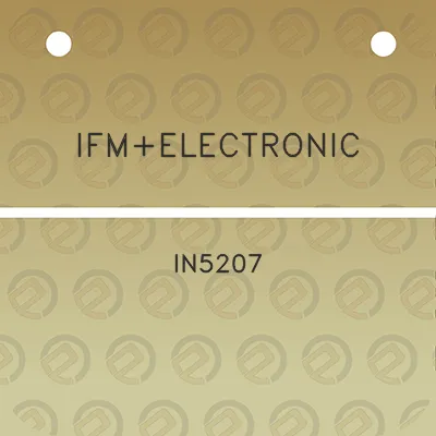 ifmelectronic-in5207