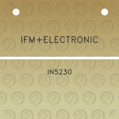 ifmelectronic-in5230