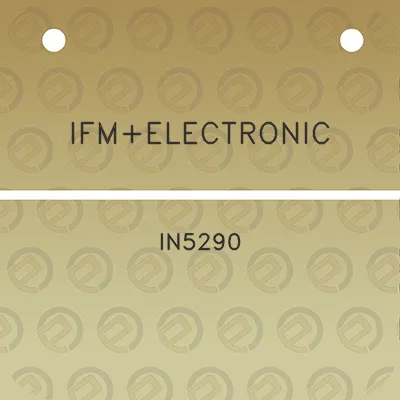 ifmelectronic-in5290