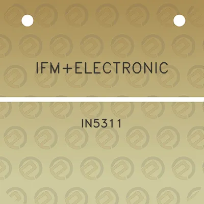 ifmelectronic-in5311