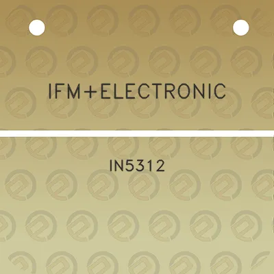 ifmelectronic-in5312