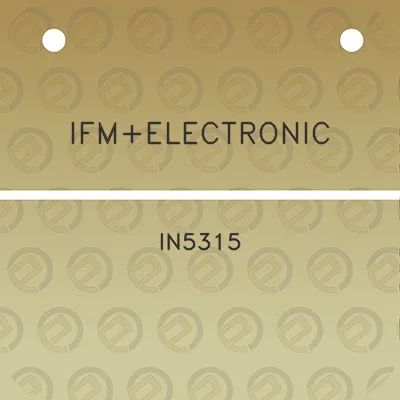 ifmelectronic-in5315