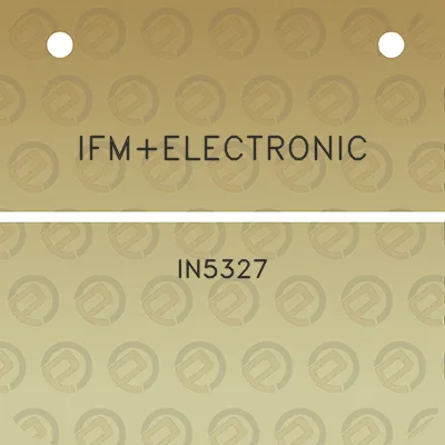 ifmelectronic-in5327