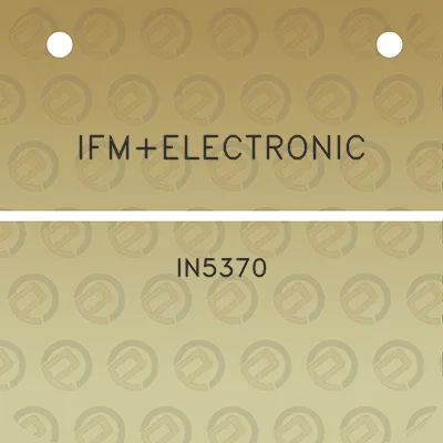 ifmelectronic-in5370