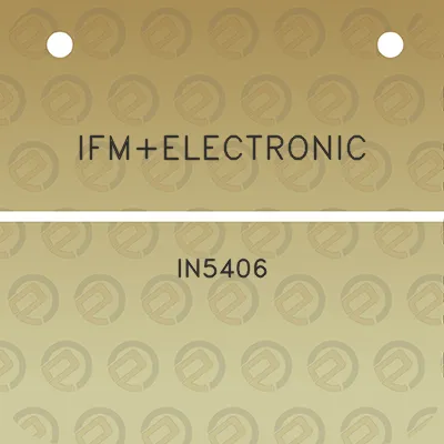 ifmelectronic-in5406