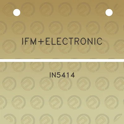 ifmelectronic-in5414