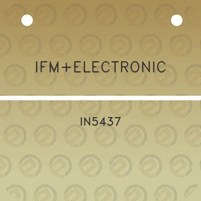 ifmelectronic-in5437