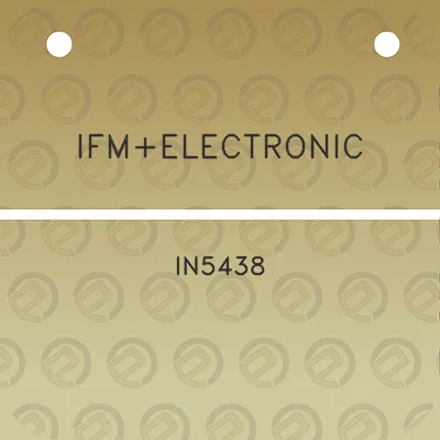 ifmelectronic-in5438