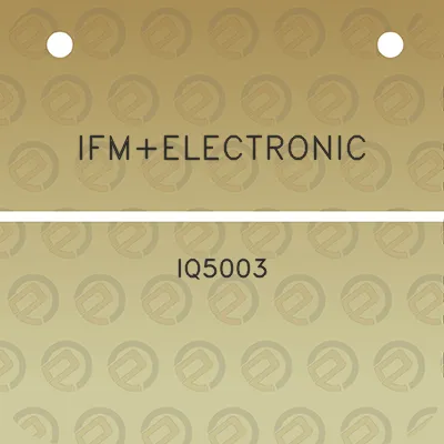 ifmelectronic-iq5003