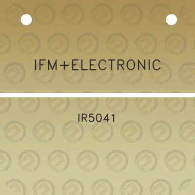 ifmelectronic-ir5041