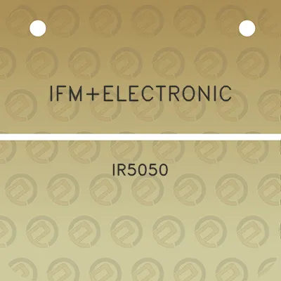 ifmelectronic-ir5050