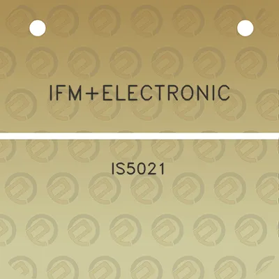 ifmelectronic-is5021