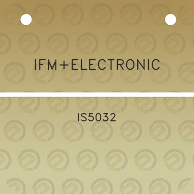 ifmelectronic-is5032