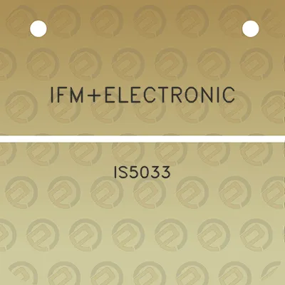 ifmelectronic-is5033