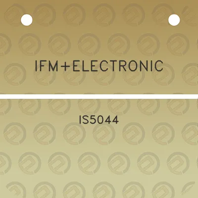 ifmelectronic-is5044